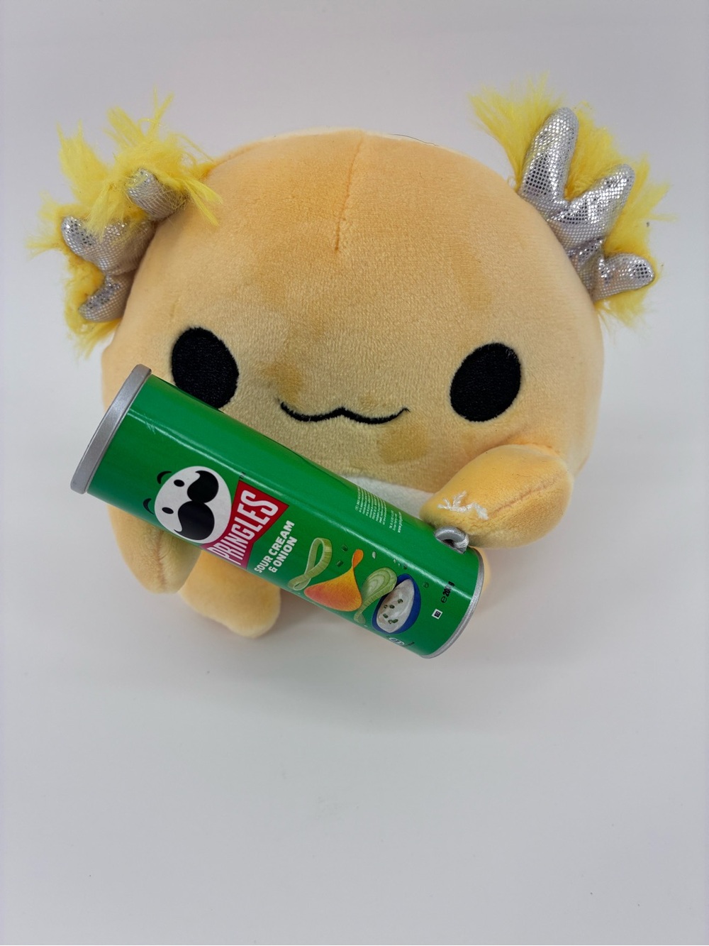 Axolotl Plush Pringles Toy